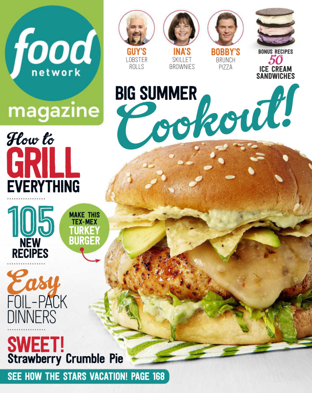 مجله آشپزی Food Network Magazine June 2016
