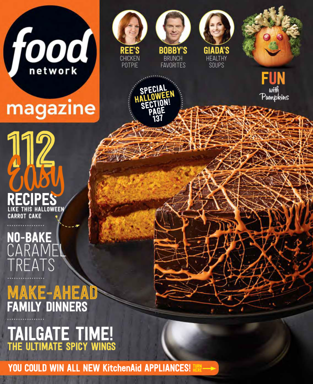 مجله آشپزی Food Network Magazine October 2015 2 مجله آشپزی Food Network Magazine October 2015