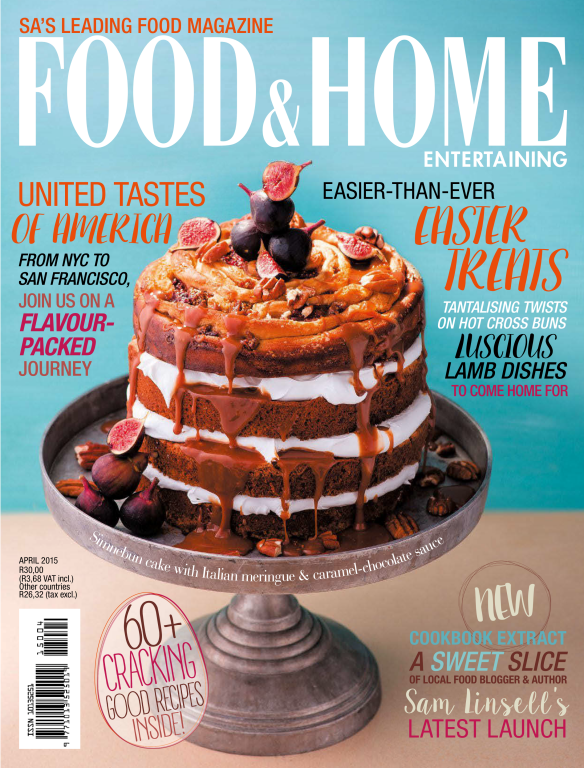 مجله آشپزی Food Home Entertaining April 2015 ZA