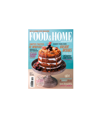 مجله آشپزی Food Home Entertaining April 2015 ZA 1