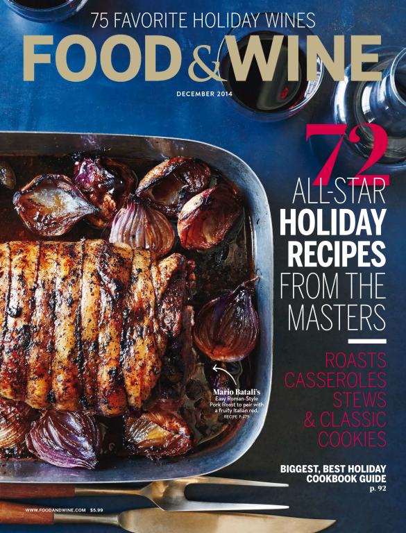 مجله آشپزی Food Wine December 2014 USA 2 مجله آشپزی Food Wine December 2014 USA