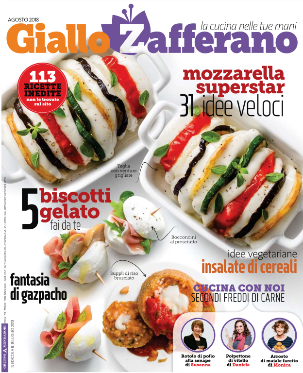 مجله آشپزی GialloZafferano 08 2018 2 مجله آشپزی GialloZafferano 08 2018