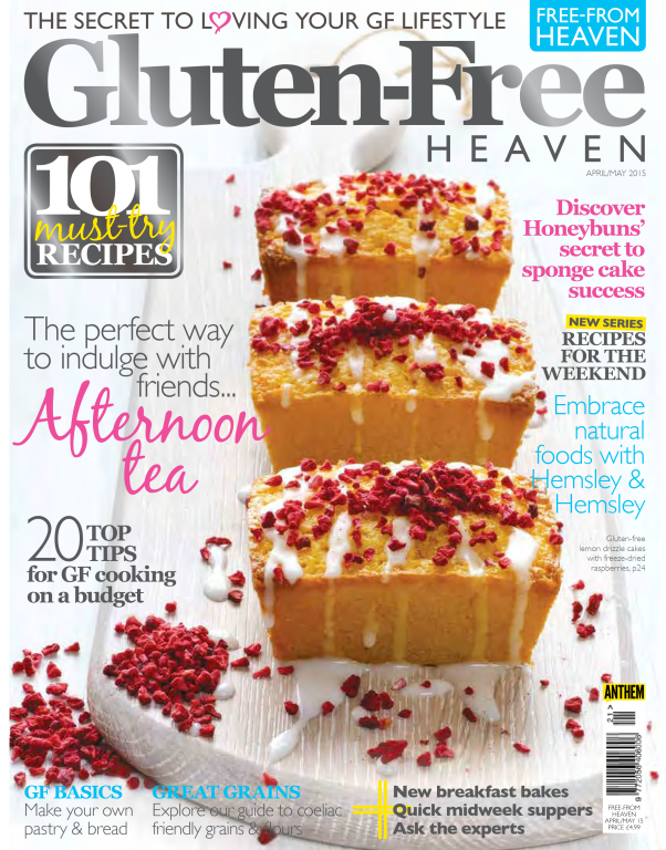 مجله آشپزی Gluten Free Heaven May 2015 UK