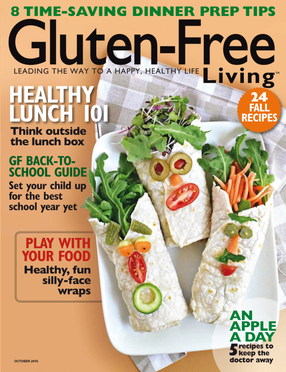 مجله آشپزی Gluten Free Living October 2015 USA 2 مجله آشپزی Gluten Free Living October 2015 USA