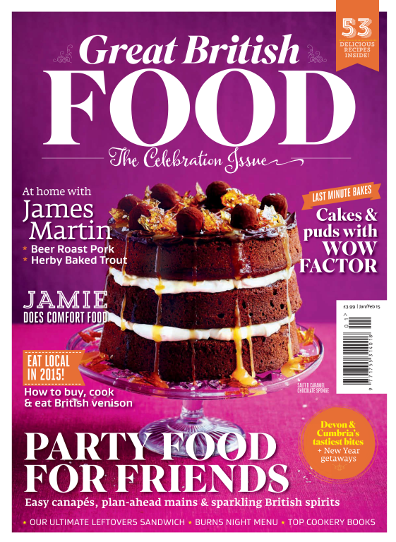 مجله آشپزی Great British Food February 2015 UK 2 مجله آشپزی Great British Food February 2015 UK