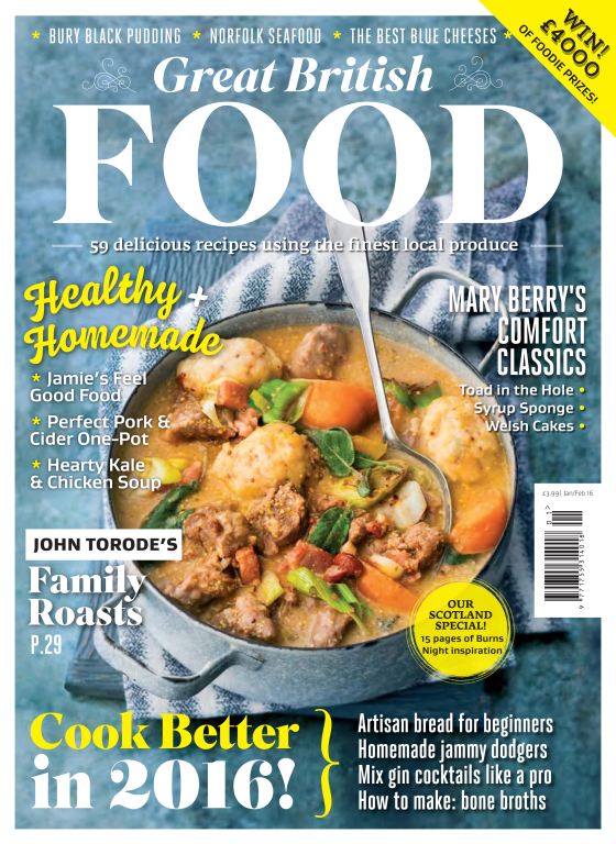 مجله آشپزی Great British Food January 2016 UK 2 مجله آشپزی Great British Food January 2016 UK