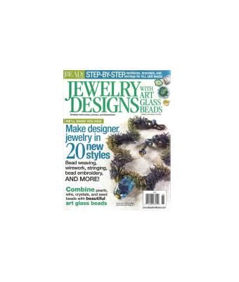 مجله منجوق دوزی Jewelry Designs with Art Glass 1 مجله منجوق دوزی Jewelry Designs with Art Glass 1