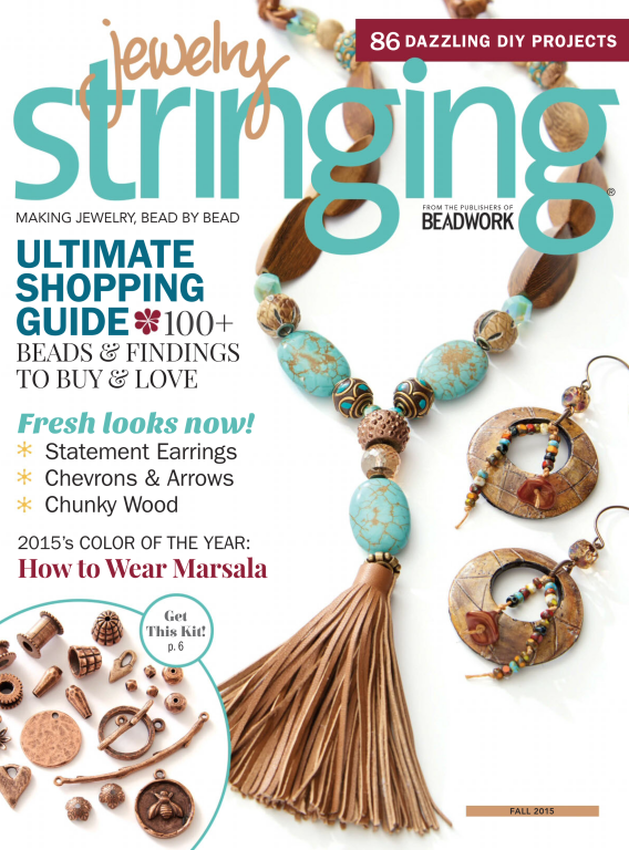 مجله منجوق دوزی Jewelry Stringing Fall 2015 2 مجله منجوق دوزی Jewelry Stringing Fall 2015