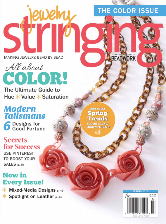 مجله منجوق دوزی Jewelry Stringing Spring 2016 2 مجله منجوق دوزی Jewelry Stringing Spring 2016