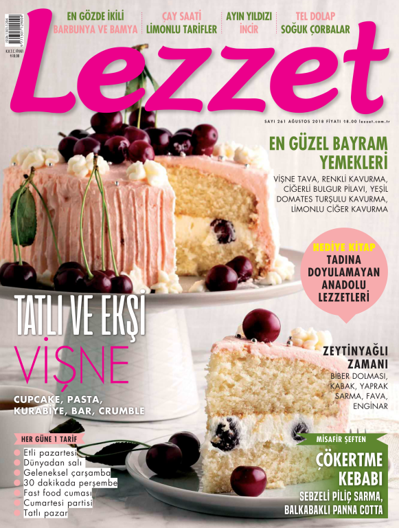 مجله آشپزی Lezzet Ağustos 2018 2 مجله آشپزی Lezzet Ağustos 2018