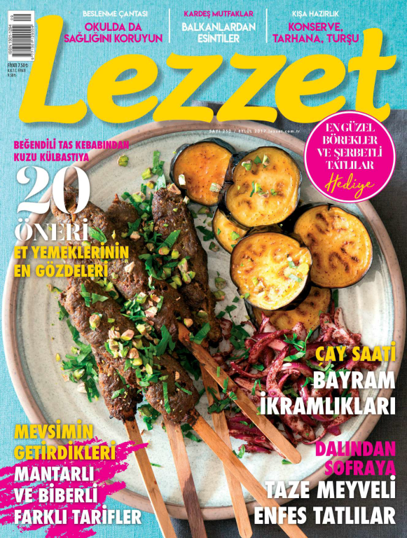 مجله آشپزی Lezzet Eylül 2017 2 مجله آشپزی Lezzet Eylül 2017