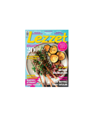 مجله آشپزی Lezzet Eylül 2017