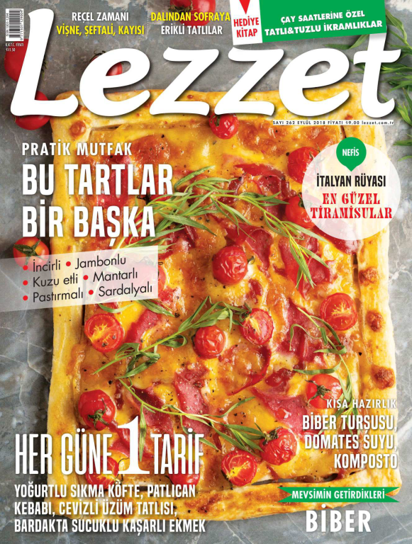 مجله آشپزی Lezzet Eylül 2018 2 مجله آشپزی Lezzet Eylül 2018