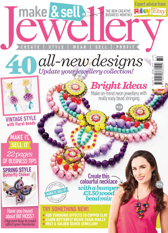مجله منجوق دوزی Make Sell Jewellery April 2015 2 مجله منجوق دوزی Make Sell Jewellery April 2015