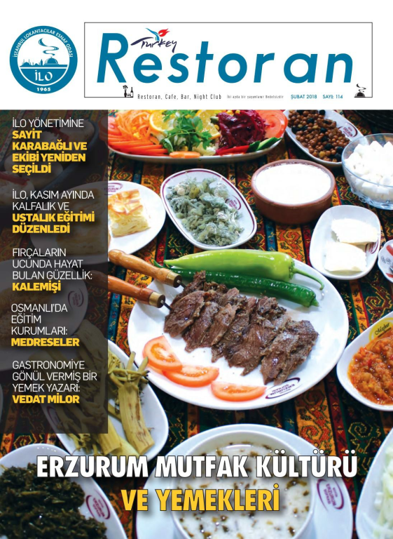مجله آشپزی Restoran Şubat 2018 2 مجله آشپزی Restoran Şubat 2018