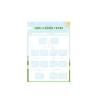 دانلود نمودار Small Family Tree Template