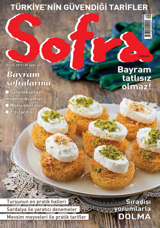 مجله آشپزی Sofra Eylül 2017