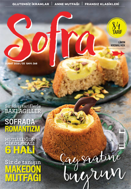 مجله آشپزی Sofra Şubat 2018
