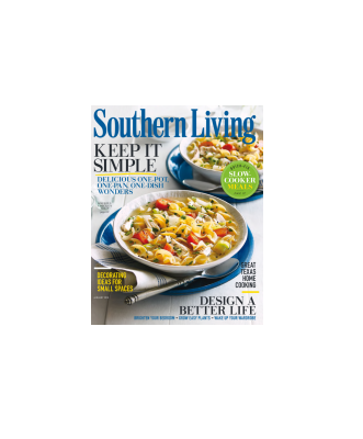 مجله آشپزی Southern Living January 2016