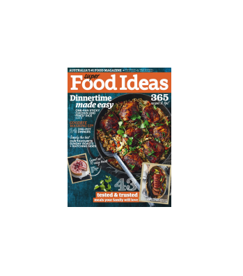 مجله آشپزی Super Food Ideas August 2015 AU