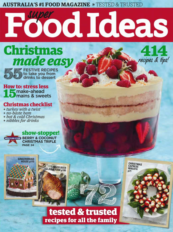 مجله آشپزی Super Food Ideas December 2015 2 مجله آشپزی Super Food Ideas December 2015