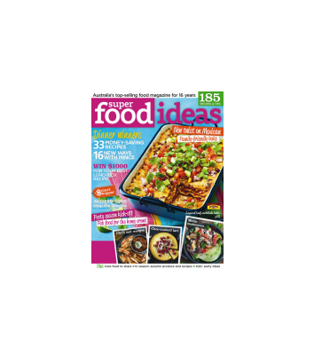 مجله آشپزی Super Food Ideas February 2015