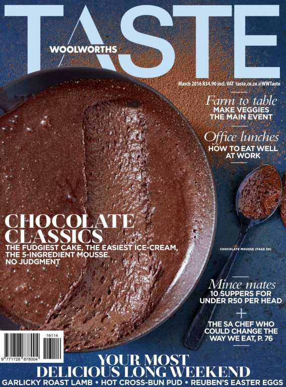 مجله آشپزی Taste March 2016 ZA