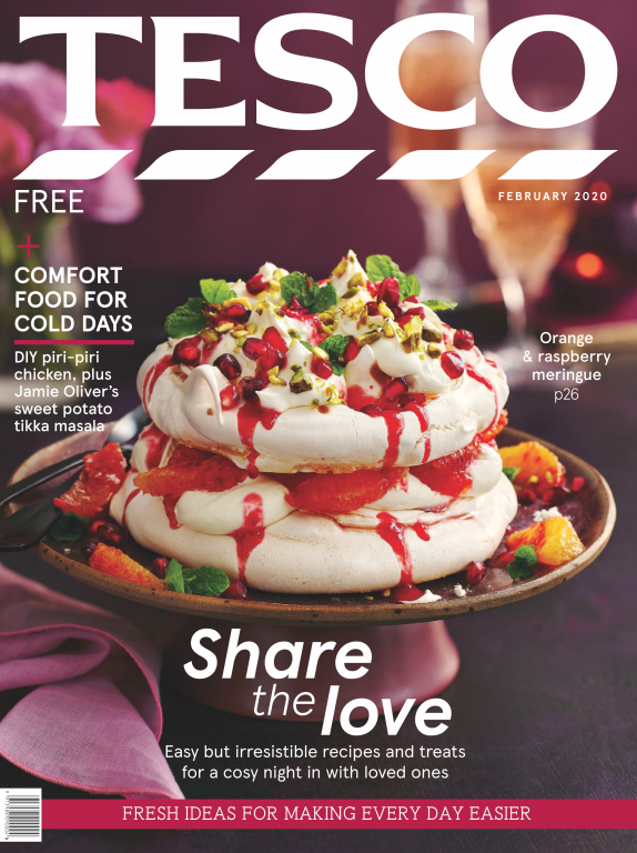 مجله آشپزی Tesco Magazine February 2020