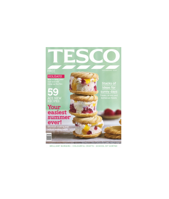 مجله آشپزی Tesco One Mag July August 2018