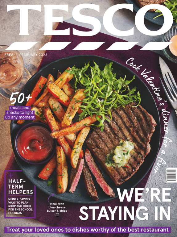 مجله آشپزی Tesco Magazine DIGI MAG February 2023
