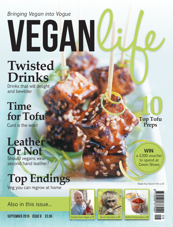 مجله آشپزی Vegan Life September 2015 UK