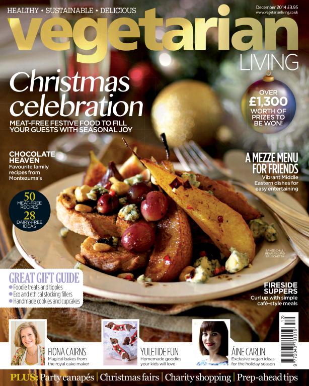 مجله آشپزی Vegetarian Living December 2014 UK