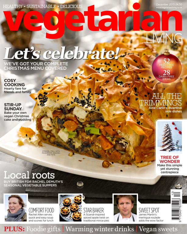 مجله آشپزی Vegetarian Living December 2015