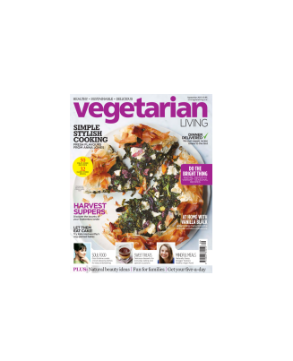 مجله آشپزی Vegetarian Living September 2015 UK 1