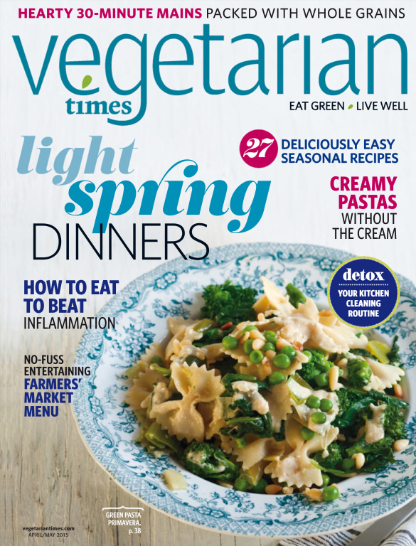 مجله آشپزی Vegetarian Times May 2015 USA