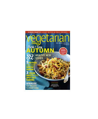 مجله آشپزی Vegetarian Times October 2015 1