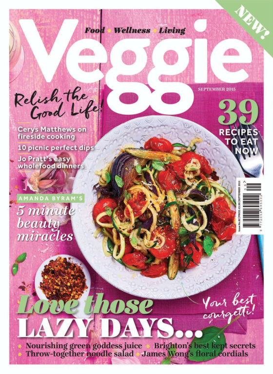 مجله آشپزی Veggie September 2015 UK