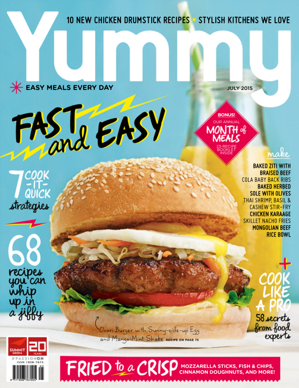 مجله آشپزی Yummy July 2015 PH