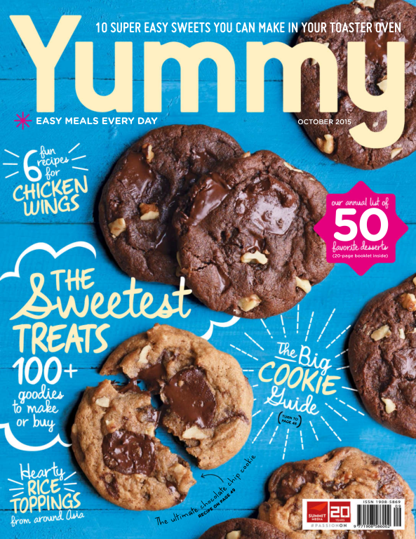 مجله آشپزی Yummy October 2015