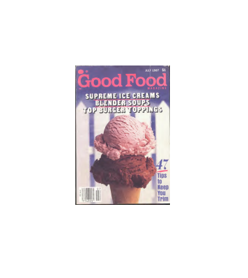 مجله آشپزی good food magazine 1987 07