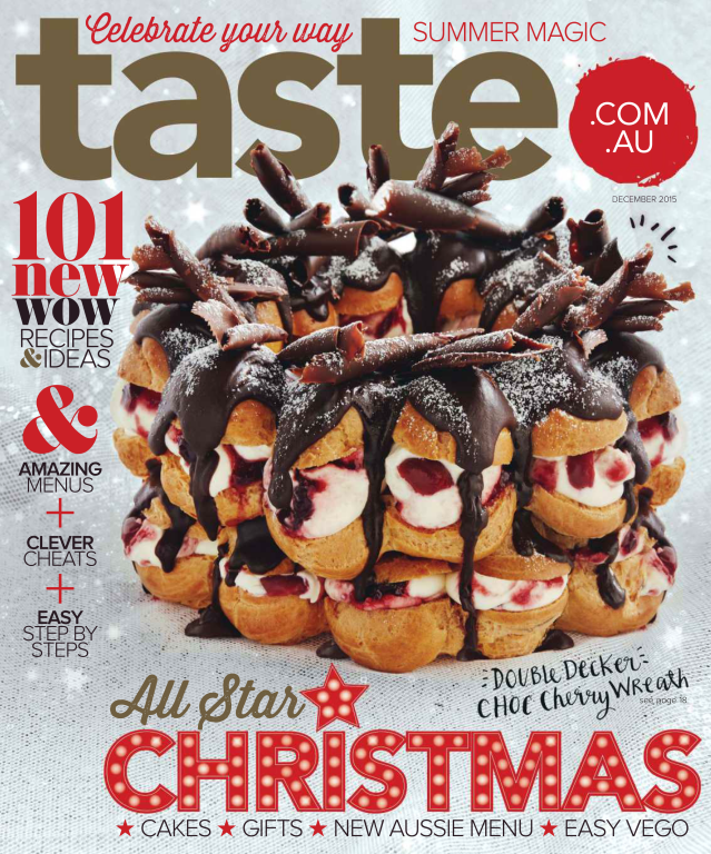 مجله آشپزی taste Com AU December 2015