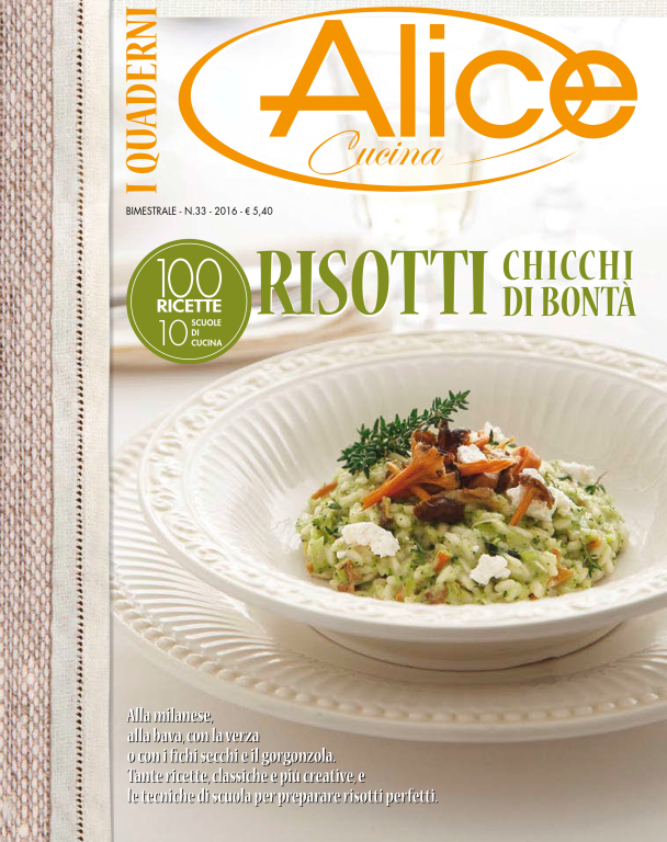 مجله آشپزی  Alice Cucina Quaderni 33