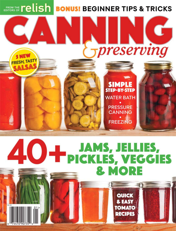 مجله آشپزی  Canning Preserving 2020
