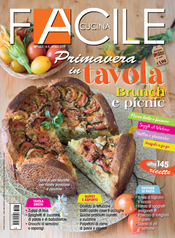 مجله آشپزی  Facile Cucina 04 2018