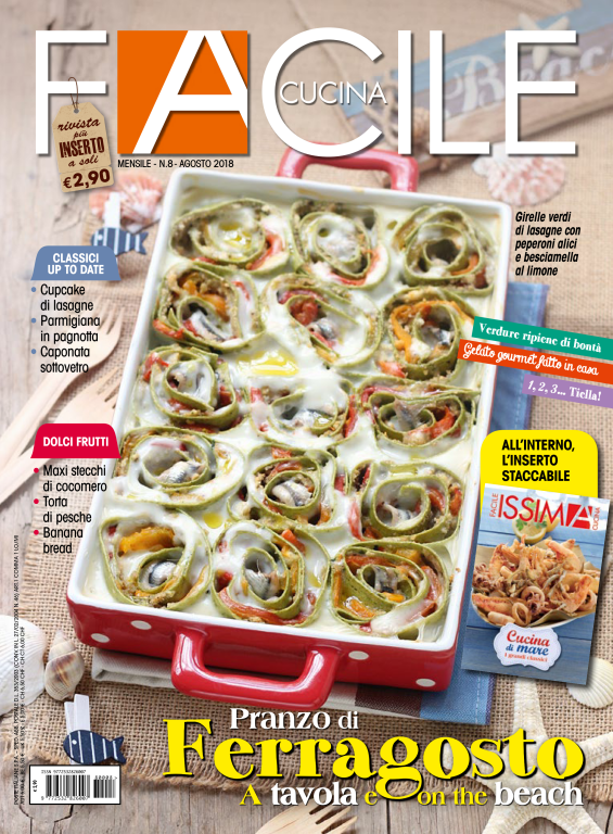 مجله آشپزی Facile Cucina 08 2018 2 مجله آشپزی Facile Cucina 08 2018