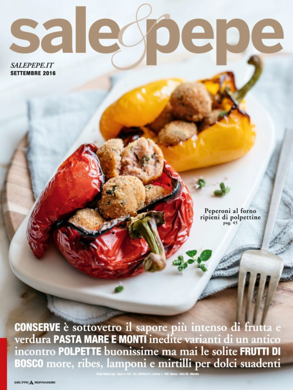 مجله آشپزی Sale Pepe Settembre 2016