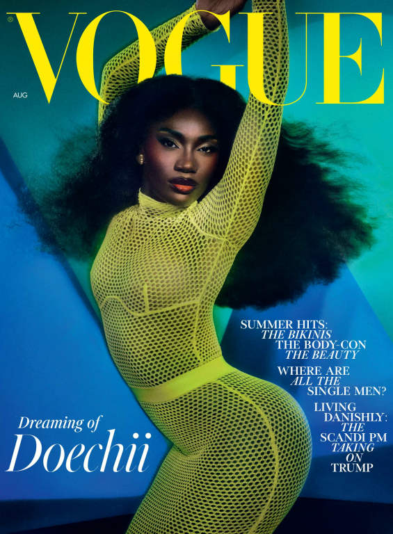 مجله ووگ vogue انگلیس آگوست 2025