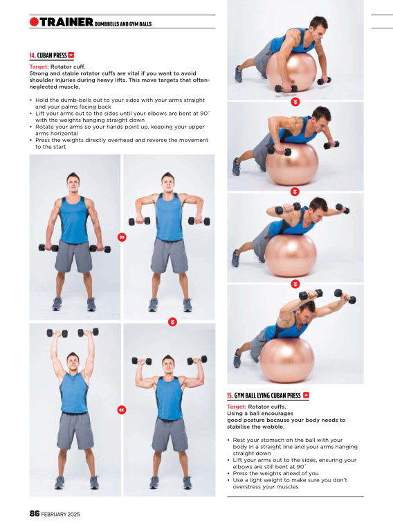 مجله بدنسازی men s fitness february 2025