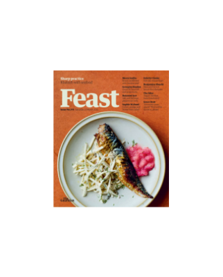 مجله آشپزی the guardian feast 22 march 2025