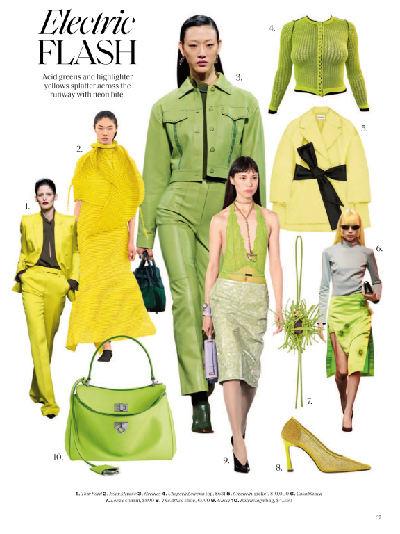 مجله ووگ vogue سنگاپور اکتبر 2025